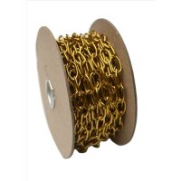 242 10Mm Brass Oval Link Chain