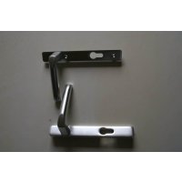 Hoppe 618590 silver lever door handle