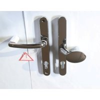 Fab Fix balmoral pol chrome lever pad door handle 