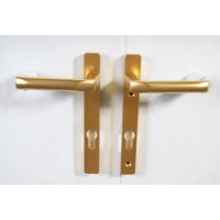 Hoppe 618606 gold lever door handle