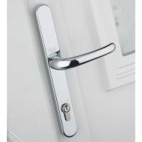 Yale Universal Repair Lever Door Handle Adjustable Fixings Chrome