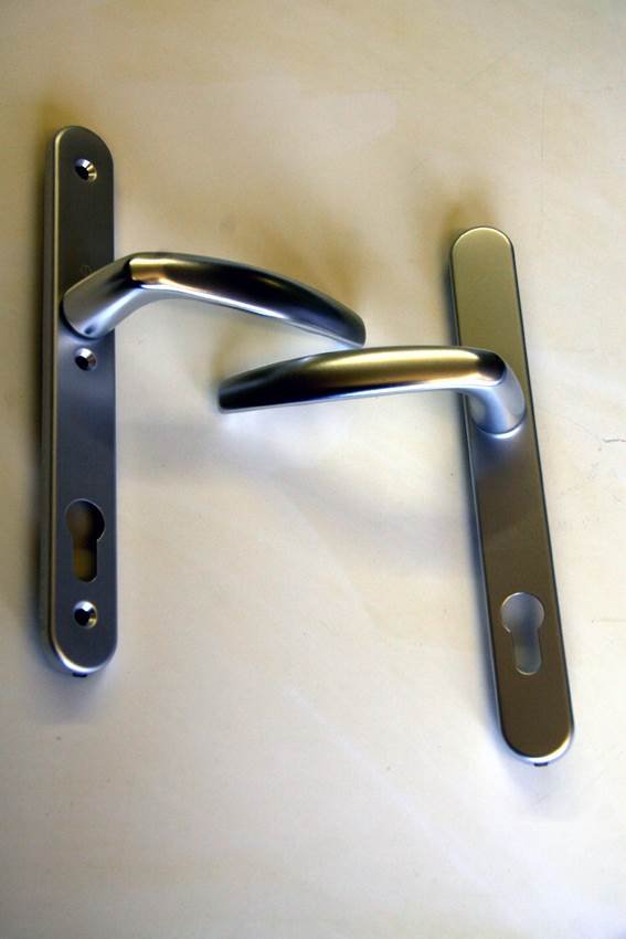 Hoppe 2353299 silver lever door handle
