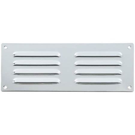 229 x 152mm Louvre Vent Polished Stainless HD5633