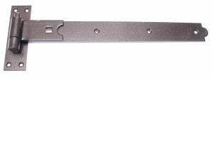400mm Straight Hook & Band Hinge Self Colour Steel