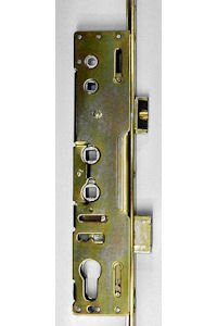 Lockmaster mpl3123 double spindle multipoint door lock case only