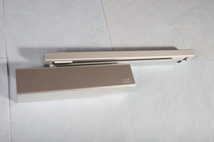 TS92B 2-4 Silver Contur Cam-Action Door Closer With Arm & Channel