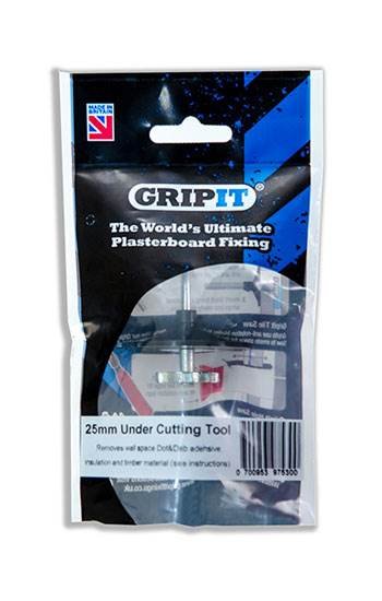 Gripit 25mm Undercutting Tool