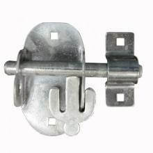 4A Oval Electro Galvanised Padbolt