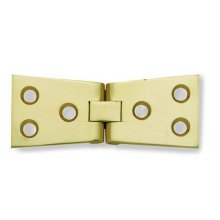 520 38 X 114Mm Polished & Lacquered Brass Counter Flap Door Hinge