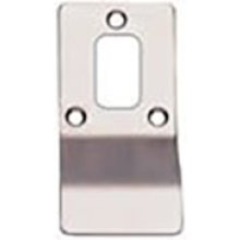 In295U Satin Stainless Oval Cylinder Key Hole Pull