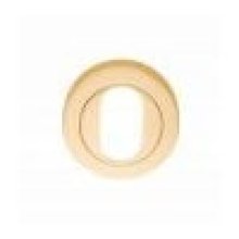 Aa2 P.Brass Oval Concealed Key Hole Cover