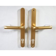 Hoppe 832040 f3 gold lever door handle