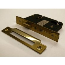 Guardian Y7000 63Mm P.Brass Euro sash door lock Case Only