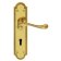 FG27 Georgian Lock Door Handle Polished Brass - 1