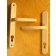 Fab Fix balmoral white lever door handle - 2