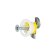 Gripit Yellow 15mm Plasterboard Fixing Pack of 8 - 3