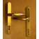 Hoppe 2353310 f3 gold lever door handle - 2
