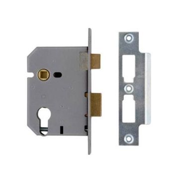 Union L2249 Euro Sashlock 76mm Satin Chrome 