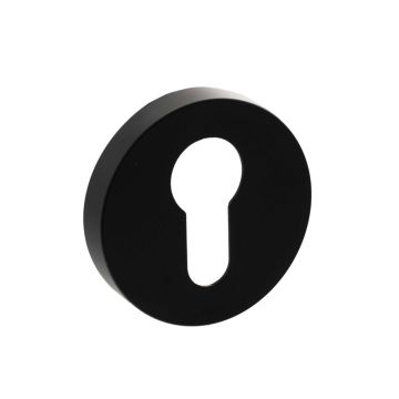 Senza Pari Euro Escutcheon Matt Black