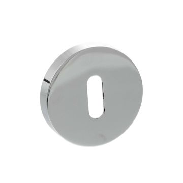 Senza Pari Keyhole Escutcheon Polished Chrome