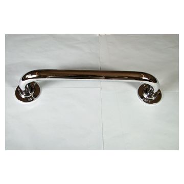 Bathex 450Mm X 35Mm Chrome On Steel Grab Rail