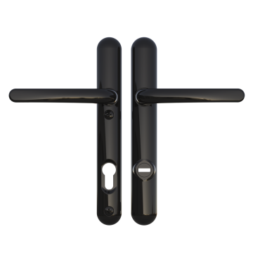 Ultion 2 Star High Security Lever Handle Black 122mm
