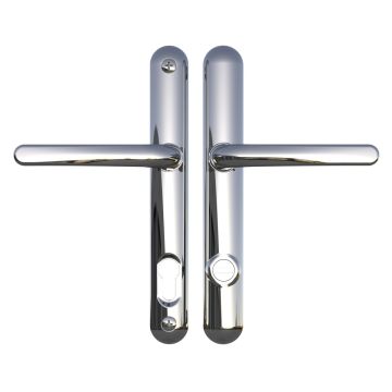 Ultion 2 Star High Security Lever Handle Polished Chrome 211mm
