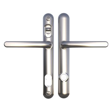 Ultion 2 Star Plus High Security Lever Handle Satin Nickel 211mm