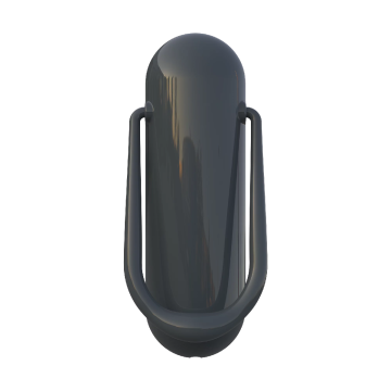 Ultion Sweet Door Knocker U Shaped Anthracite Grey