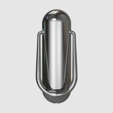 Ultion Sweet Door Knocker U Shaped Polished Chrome