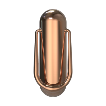 Ultion Sweet Door Knocker U Shaped Rose Gold