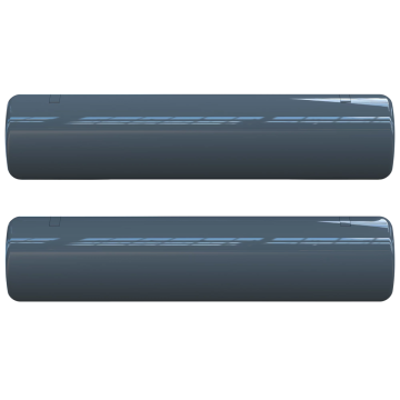 Ultion Sweet Square Combination Letter Plate Anthracite Grey 314mm x 70mm