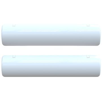 Ultion Sweet Square Combination Letter Plate White 314mm x 70mm