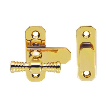 WF13 P.Brass T-Handle Fastener
