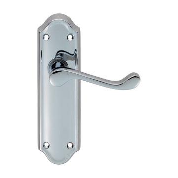 DL18CP Ashtead Latch Door Handle Polished Chrome
