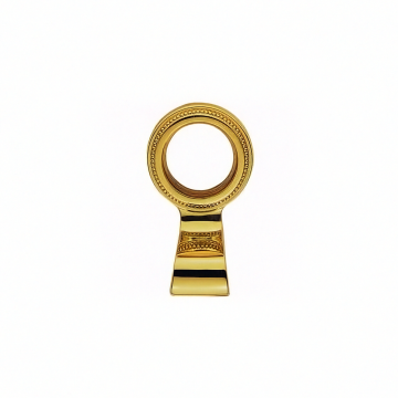 Dl9 Polished Brass Regency Cylinder Key Hole Pull