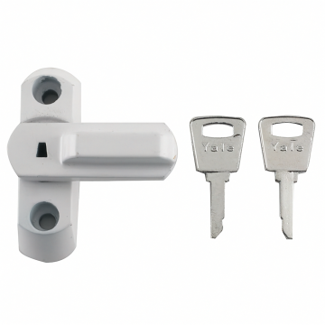 Yale 8K103-We White Locking Sash Jammer