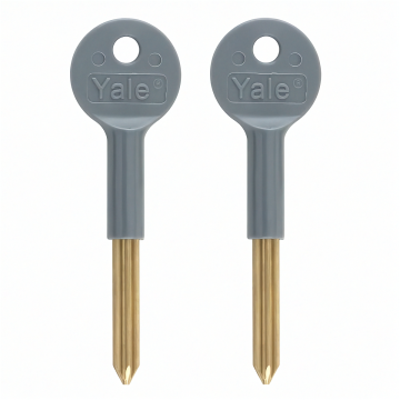 Yale 8001K-2 85Mm Security Door Bolt Keys Card Of 2