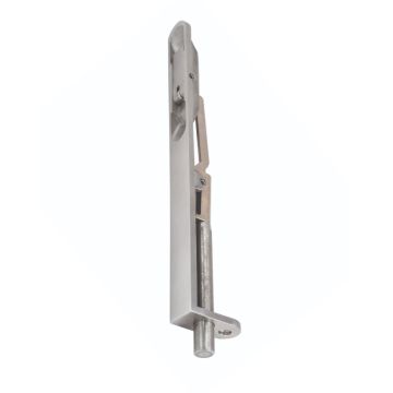FB2R 203 x 19mm Lever Action Flush Bolt Satin Stainless Steel Radius