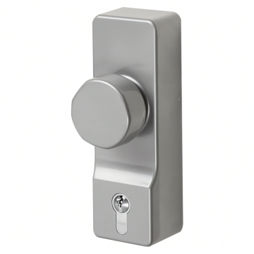 Exidor 302 Silver Euro Outside Access Device With Cylinder