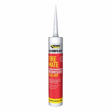 Everbuild Fire Mate 4hr Intumescent Acrylic Sealant White 295ml