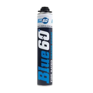 Blue 60 Fire Rated Expanding Foam Gun Grade