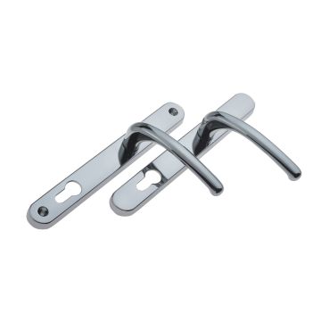 Fab Fix Balmoral 92mm Lever Door Handle Polished Chrome
