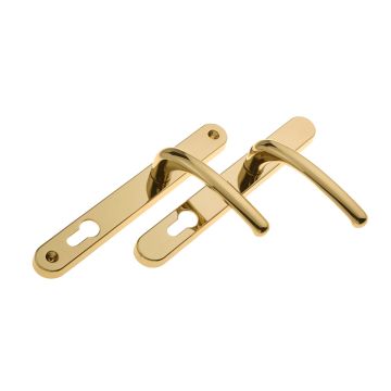 Fab Fix Balmoral 92mm Lever Door Handle Hardex Gold