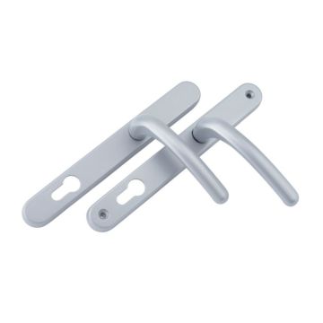 Fab Fix Balmoral 92mm Lever Door Handle Premium Satin Silver