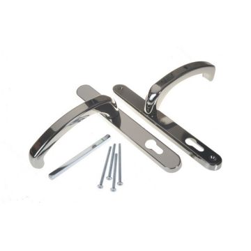 Fab Fix Balmoral Accessible 92mm Lever Door Handle Polished Chrome