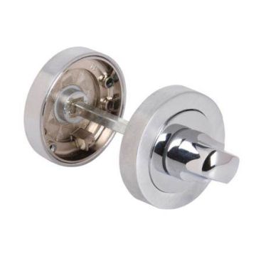 Fortessa Round Bathroom Turn & Release Chrome Duo