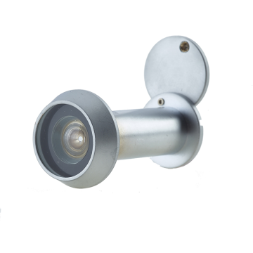 Jedo 180° Fire Rated FD30/60 Door Viewer Satin Chrome C/W Intumescent 
