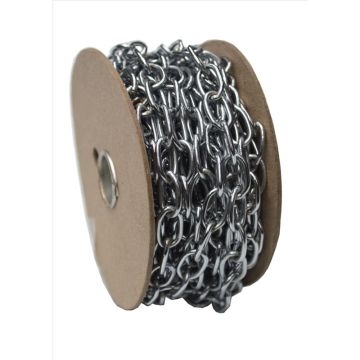 242 25Mm Chrome Oval Link Chain