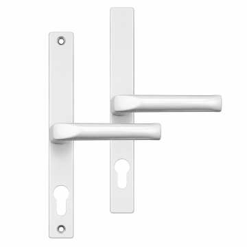 Hoppe London 68mm F9016 White Lever Door Handle